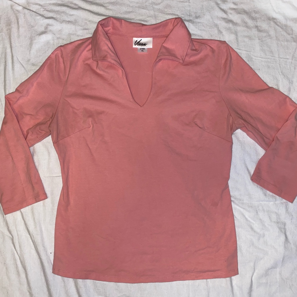 Vixen by Micheline Pitt Blush Pink Vixen Top